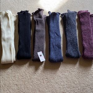 Lot of Foot Traffic Super long like warmers